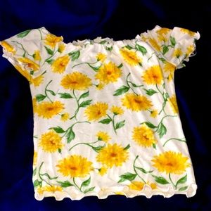 I am selling a off the shoulder shirt